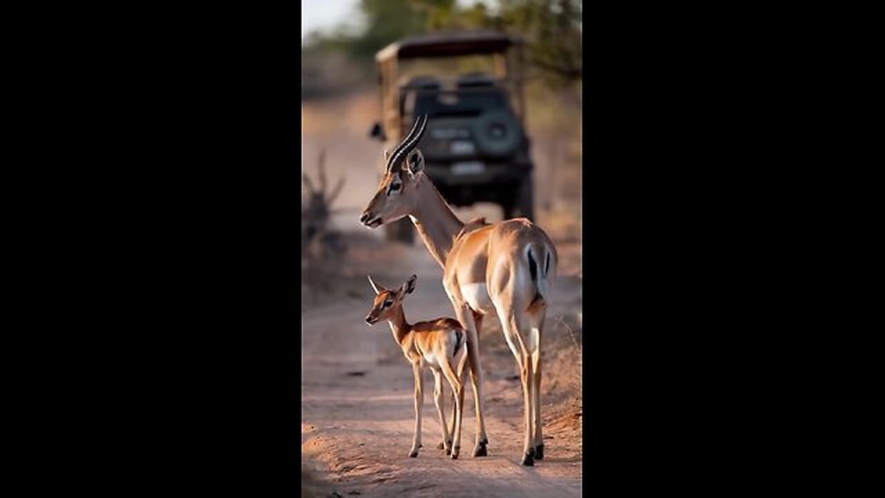 The Calf That Brought Hope to a Trapped Antelope