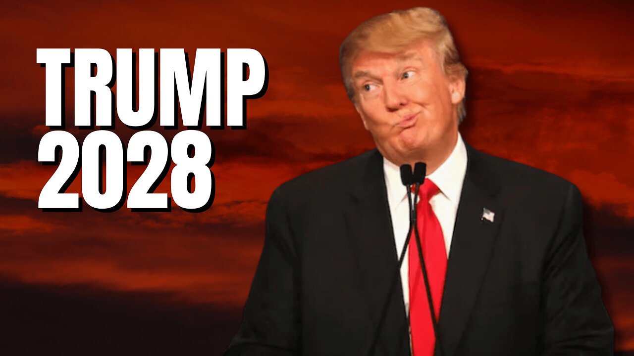 TRUMP 2028?!? What are we doing???
