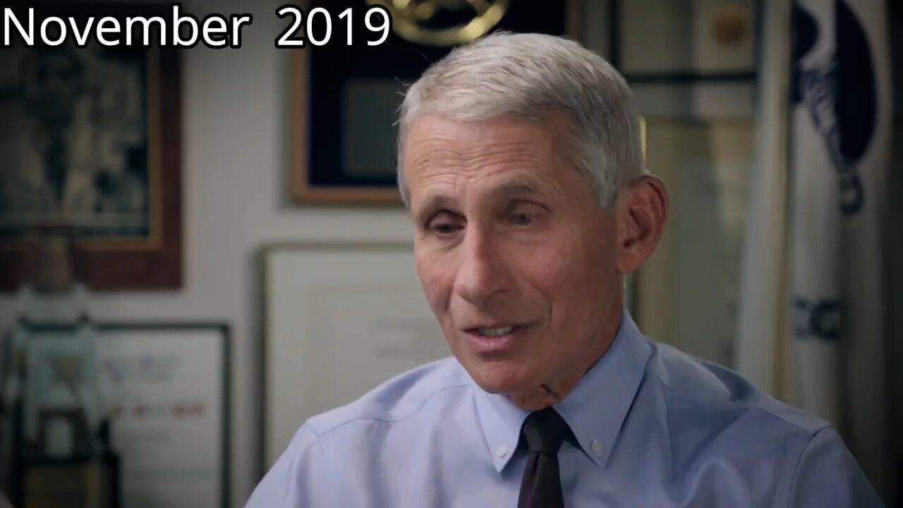 😷 THROWBACK: Fauci ‘aspirationally’ hoped for new pandemic