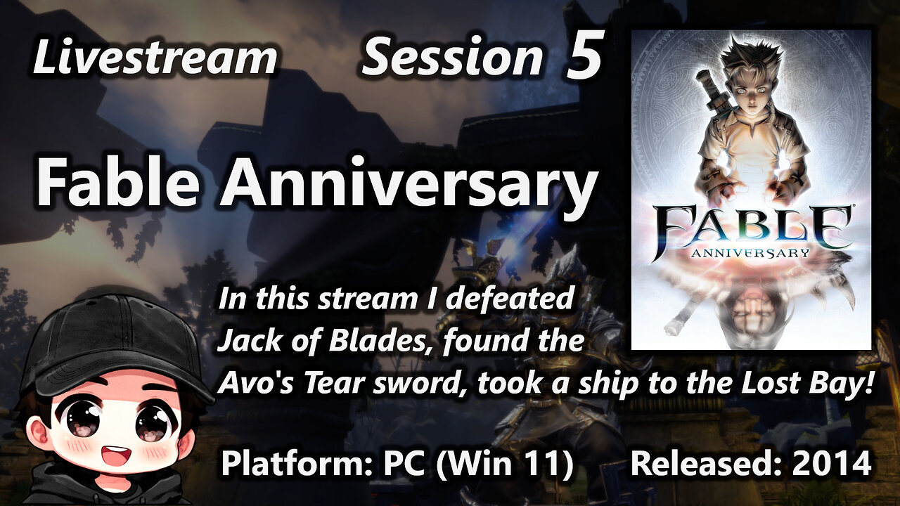 Session 5 of Fable Anniversary (PC / Win11)