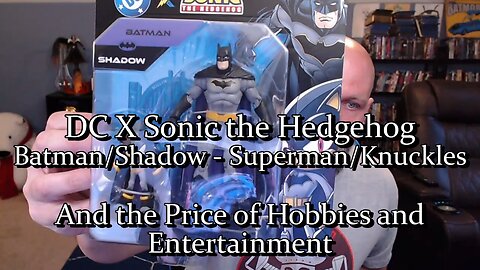 DC X Sonic the Hedgehog Jakks Pacific Figures - Questioning the Price of Hobbies and Entertainment.