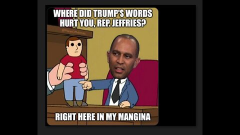 Jefferies. .. Always crying about something as Trump plays violin