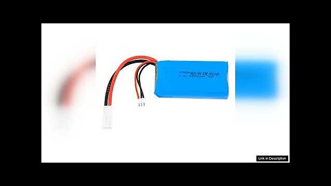 7.4V 2500mAh 30C 2S High-Performance Lipo Battery EL-2P Plug for Feilun FT009 Review