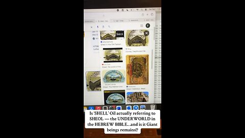 SHELL OIL or SHEOL, the underworld abyss