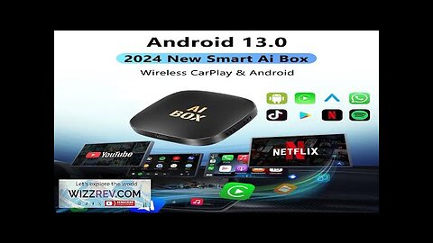 Android 13 CarPlay Smart Ai Box Android Wireless CarPlay Android Auto Adapter Review