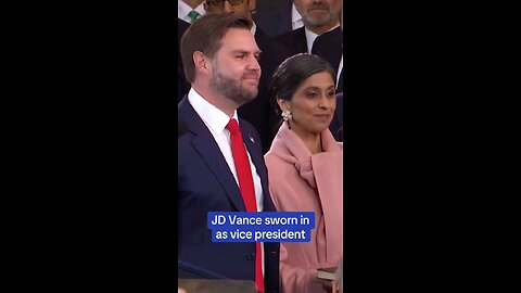 JD VANCE SWORN AS VICE PRESIDENT