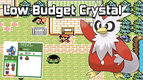 Pokemon Low Budget Crystal - GBC ROM Hack, 3 Regions, Mega Evolution, 490 Pokemon, Boss Pokemon
