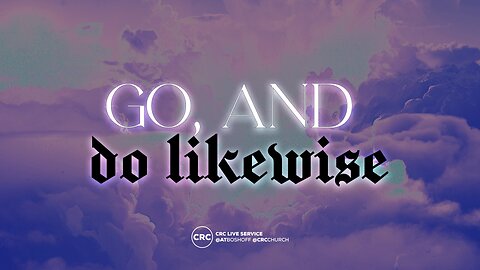 Go, And Do Likewise | Pastor At Boshoff |16 February 2025 | PM