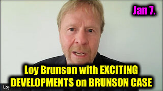 Loy Brunson with EXCITING DEVELOPMENTS on BRUNSON CASE - Jan 7, 2025