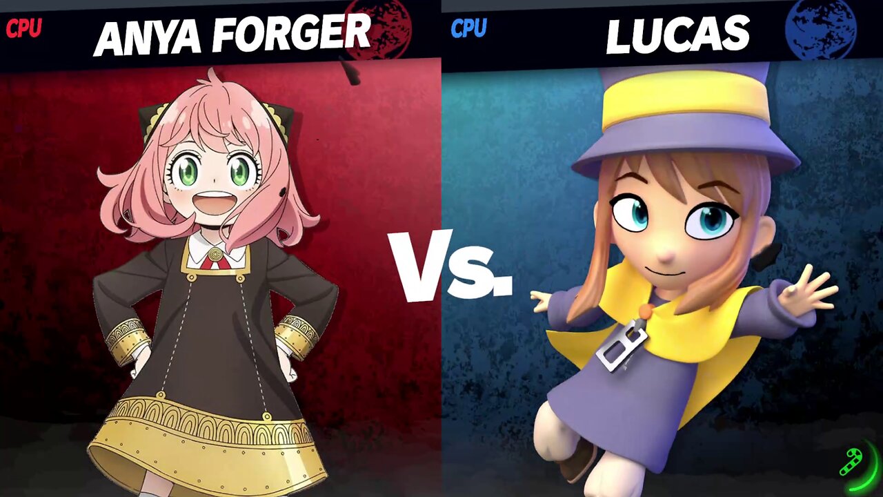 Anya (Ness) vs Hat Kid (Lucas) [Chaos Kid SSBU Member Request] -By Polinym/DSX8