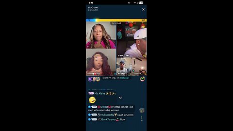 21BB READS MADAM LO. LO AINT HIT BACK, JUS LOOKING CRAZY