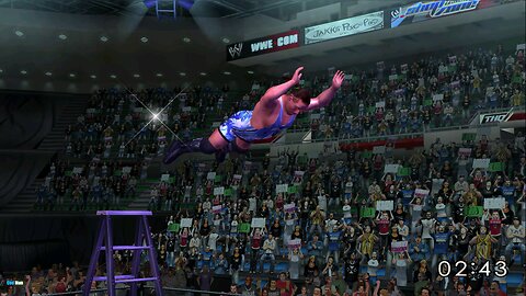 Rob Van dam vs John Cena|TLC |π🪜🪑 SmackDown Here Comes the Pain |#💪 Rvd👎 # Frog Splash# Codman