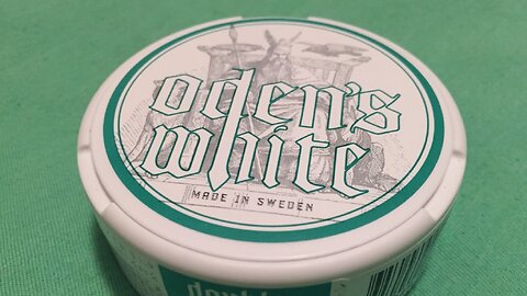 Oden's Double Mint Extreme White Portion Snus Review