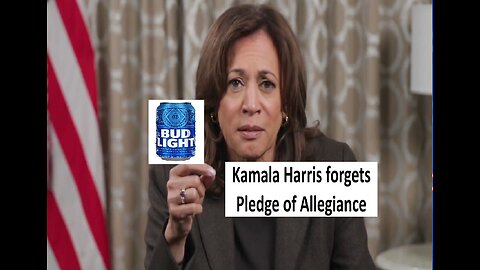 Kamala Harris forgets pledge of allegiance