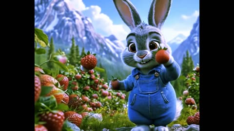 The little grey bunny.
