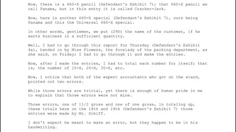 Oral Statement of Leo M. Frank in the Fulton County Superior Court