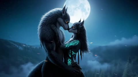 Moon Kissed and Forever Claimed, AI Video