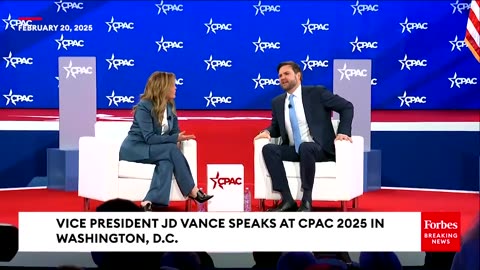 JD VANCE ADDRESSES CPAC AFTER FIRST MONTH OF TRUMP-VANCE ADMINISTRATION