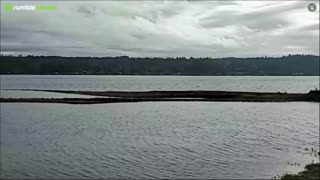 Scattered clouds and sun