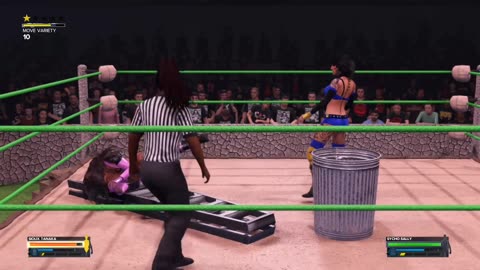 Sycho Sally vs. Sioux Tanaka (Diva's Championship) WWE 2K24