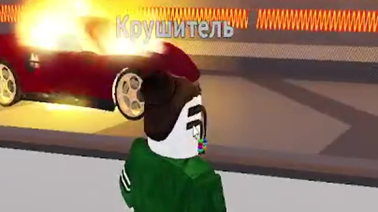 What happens if you drive a car into an oven? 1500 degrees! #roblox #gaming #destroy #drive #crash