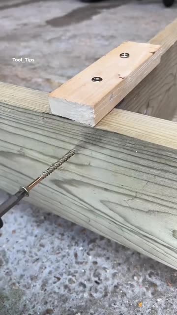 Wooden Deck Joist Framing Detail