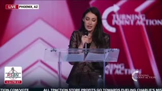 Anna Paulina Luna Reminds TPUSA Who the Real Enemy Is