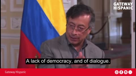 Petro Defiende a Maduro y Atribuye sus Problemas a la “Falta de Democracia”