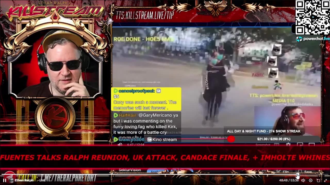 KILLSTREAM RALPH RESPONDS TO NICK FUENTES 10/2/2025