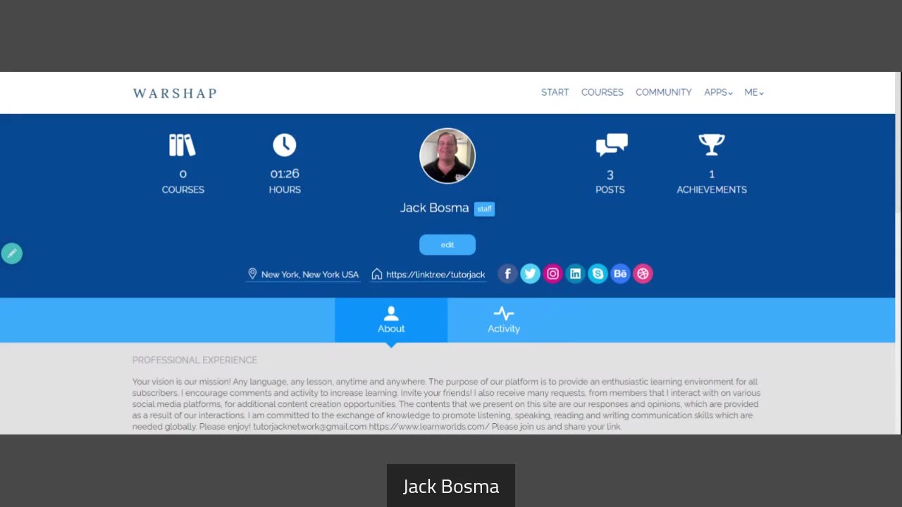 Join Jack Bosma On LearnWorlds Please