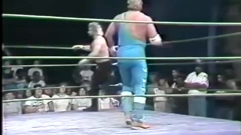 (1984.10.13) Eddie Gilbert vs Jerry Lawler - CWA Memphis