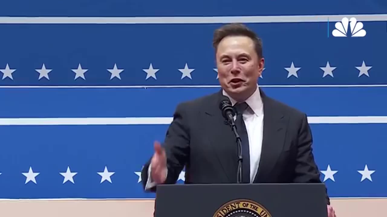 Elon musk delivers speech after trump inauguration