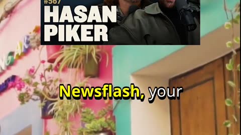 Eleanor reacts to Hasan Piker's appearance on Theo Von's pod 🎙️ #reels #comedy #politics