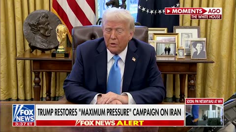 REPORTER: What's your reaction to China's retaliatory tariffs? PRESIDENT TRUMP: "That's fine"