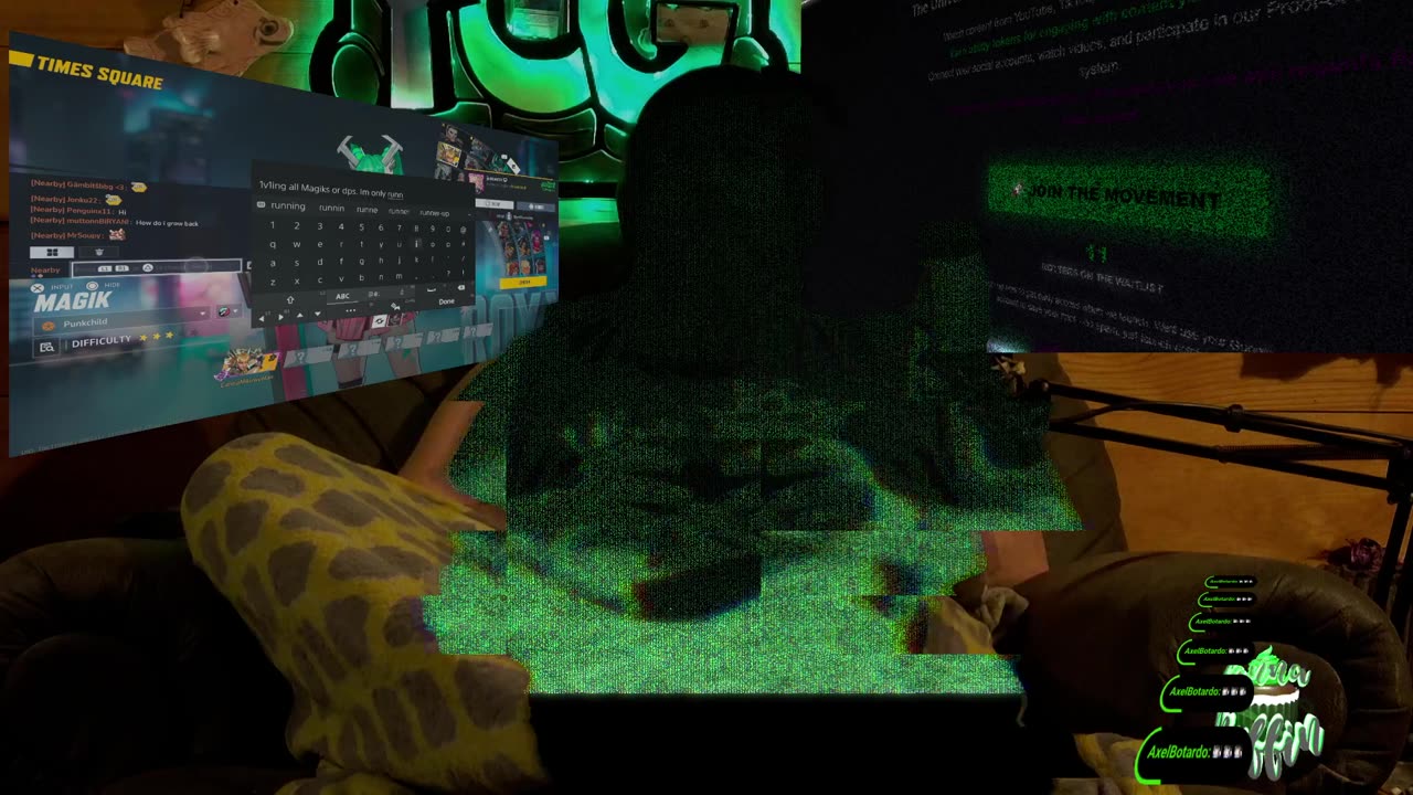 Just doing the things