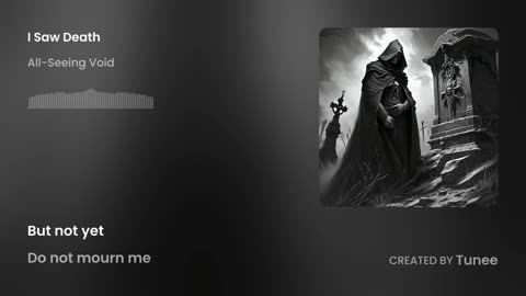 Tunee (AI generated) - I Saw Death (black metal)