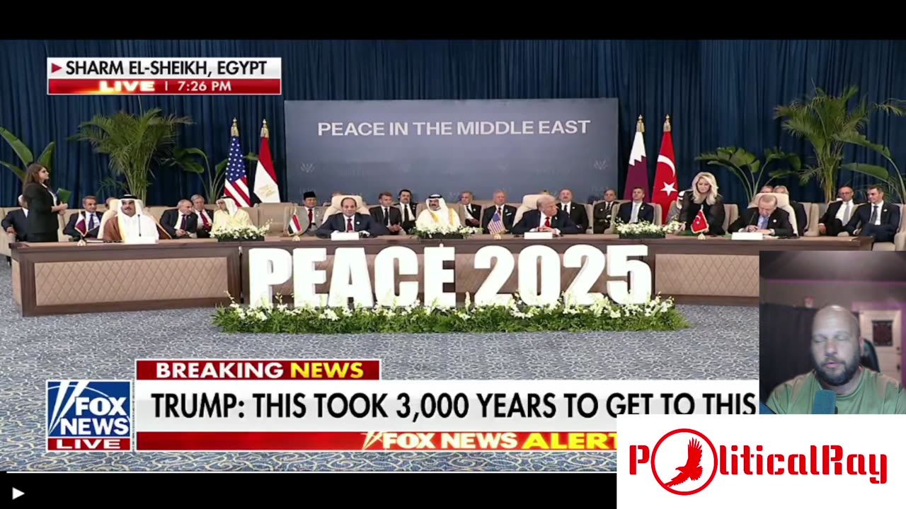 Peace in the Middle East! Trump makes it happen...