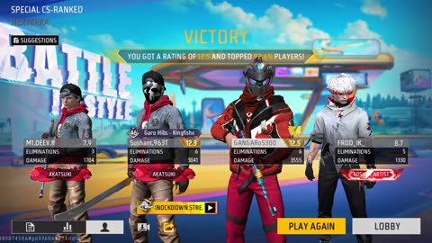 Free fire 🔥 max playing new event update