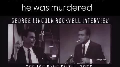 George Rockwell Last Interview