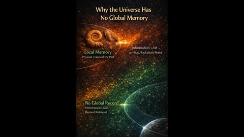 Why the Universe Has No Global Memory