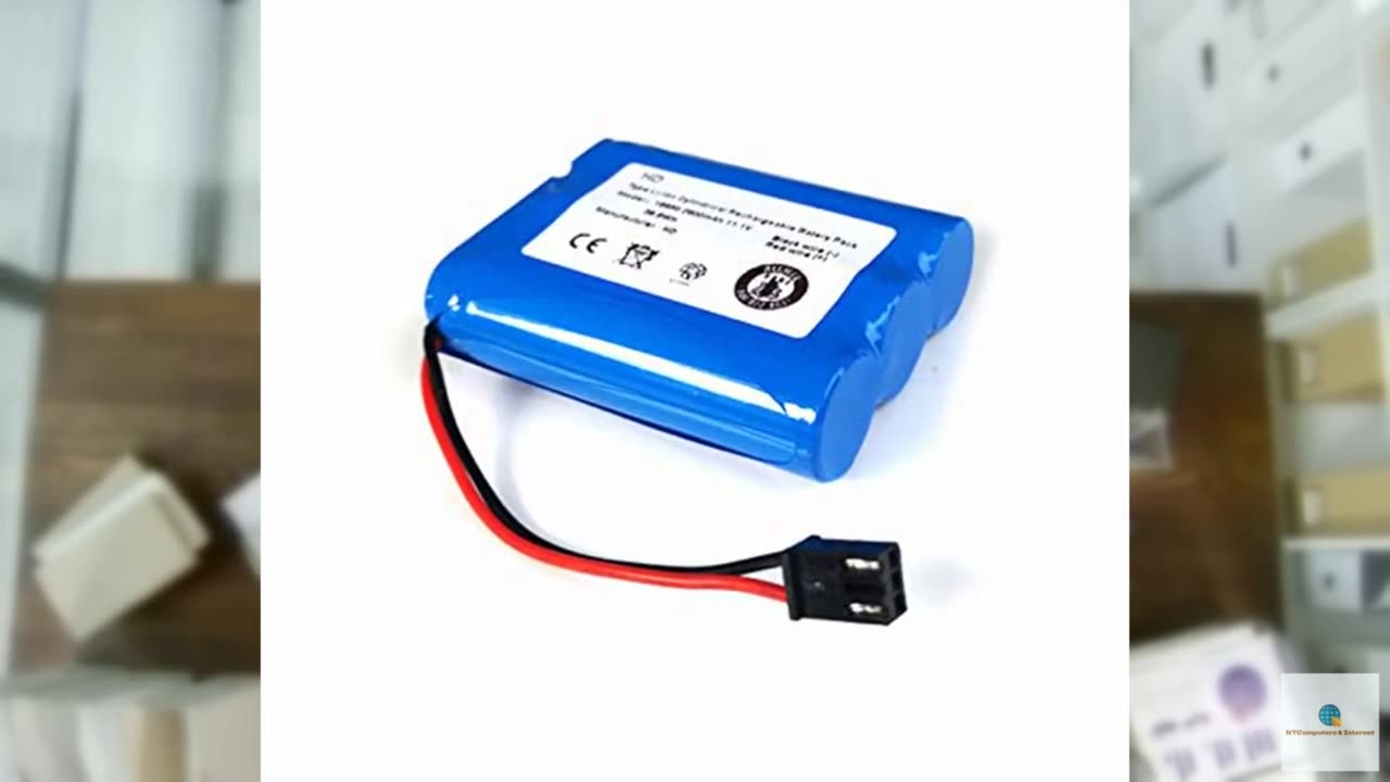FCQLR Compatible for UNITEK 11.1V Rechargeable Li-Ion Battery Pack 2600mah 12V L
