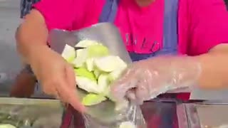 Street Fruit Cutting Skills That Will Blow Your Mind!