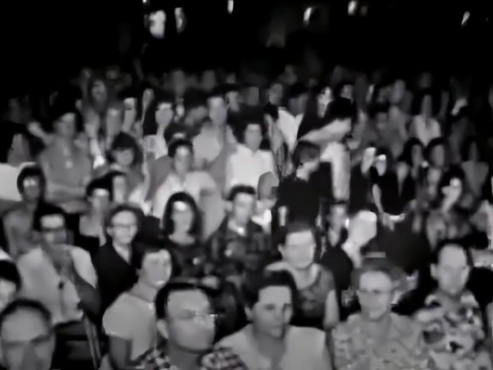 24-year-old Johnny Cash performing I Walk The Line in 1956. The rest is history.