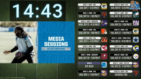 Cleveland Browns at Detroit Lions NFL Watch Party - 12:45 PM 9/28/25