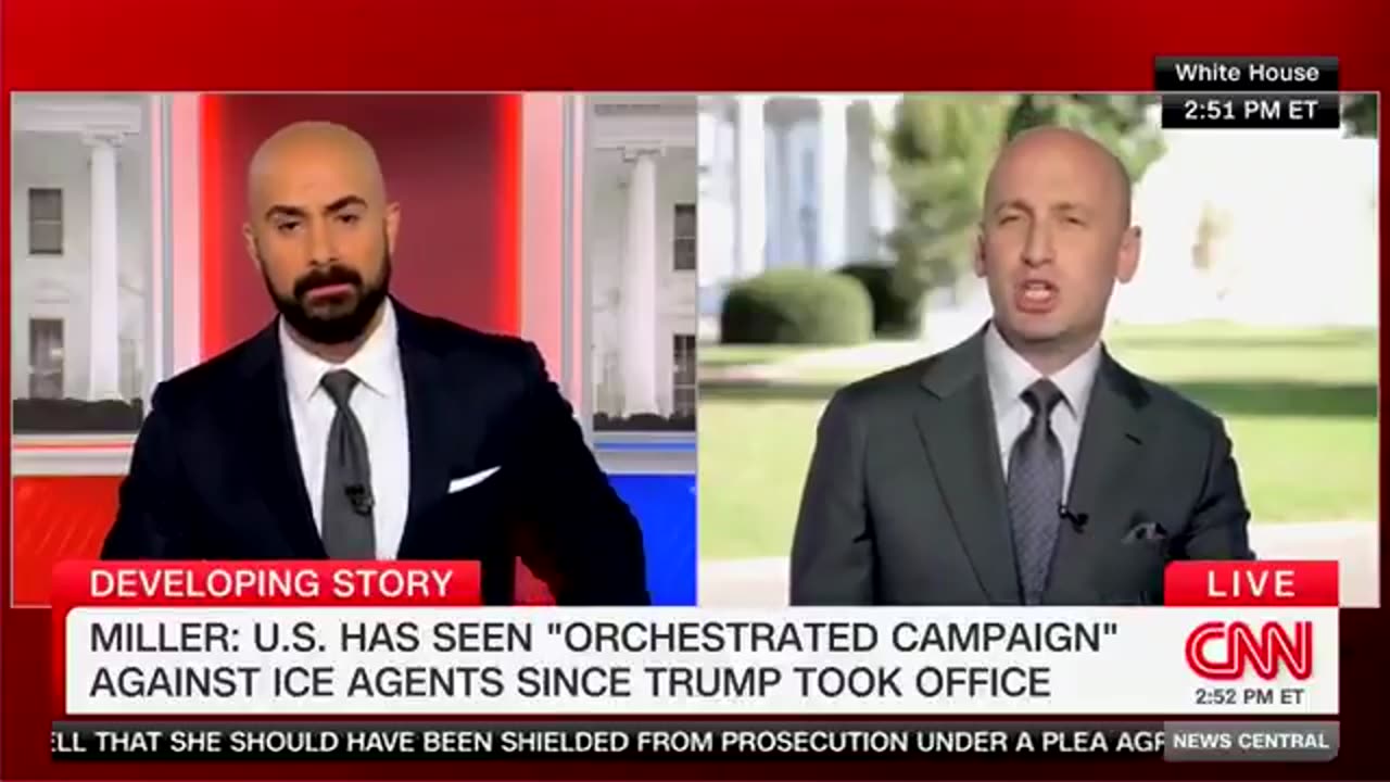 CNN host runs into the Stephen Miller BUZZSAW when he tries to downplay leftist violence