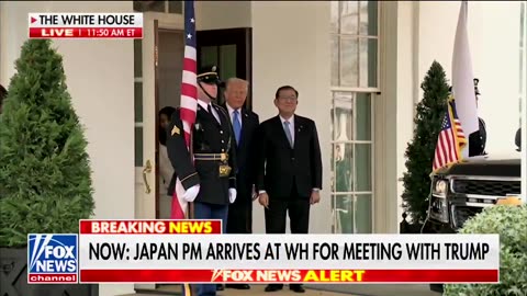 President Donald J. Trump welcomes Japanese Prime Minister Shigeru Ishiba to