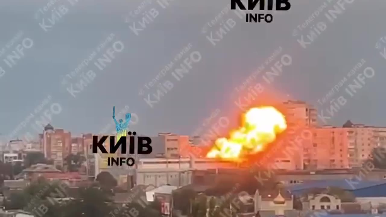 Russian drone hits a shopping center in Bila Tserkva.
