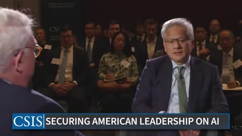 NVIDIA’s Jensen Huang on Securing American Leadership on AI - CHINA IS THEIR MODEL!!!