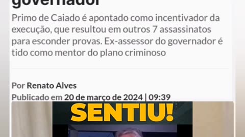 MP denuncia primo de Ronaldo Caiado por assassinato de ex-aliado do governador