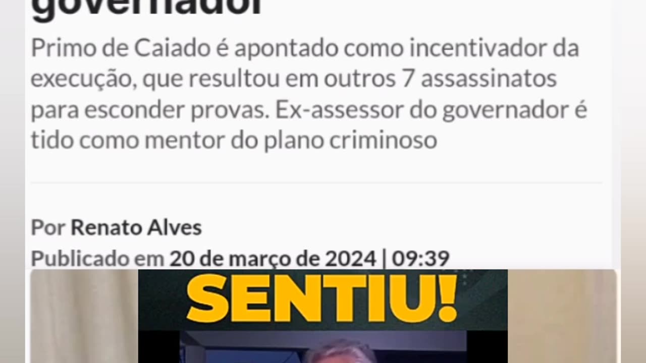 MP denuncia primo de Ronaldo Caiado por assassinato de ex-aliado do governador